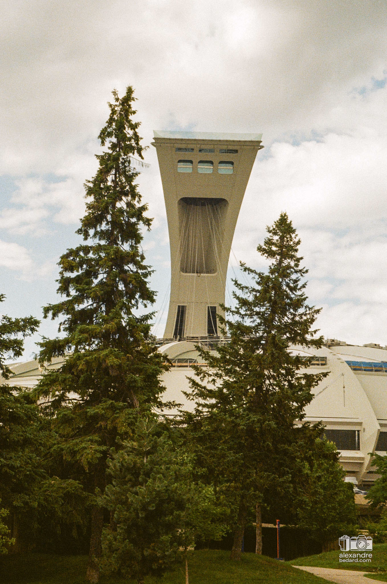 Mat du stade olympique de Montréal